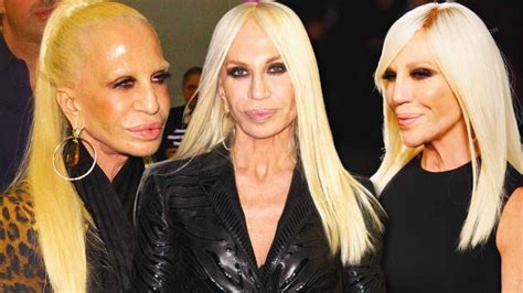 figlia donatella versace|what happened to donatella versace's face.